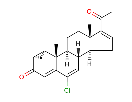 6-chloro-1α,2α-methylene-4,6,16-pregnatriene-3,20-dione