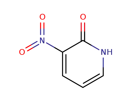 Molecular Structure of 6332-56-5 (3-Nitro-2-pyridinol)