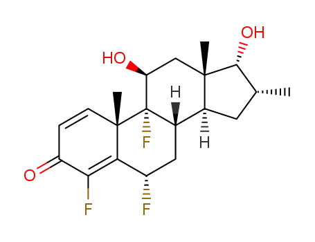 4,6 alpha,9 alpha-trifluoro-11 beta,17 alpha-dihydroxy-16 alpha-methyl-3-oxoandrosta-1,4-diene