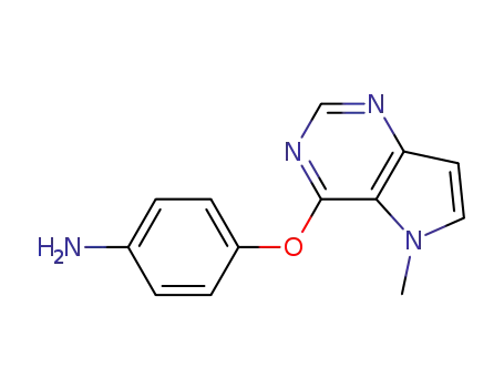 4-[(5-methyl-5H-pyrrolo[3,2-d]pyrimidin-4-yl)oxy]aniline