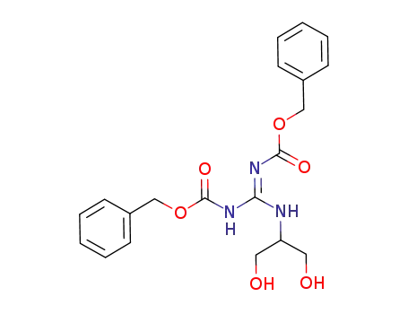 N,N'-bis(benzyloxycarbonyl)-N''-(2-hydroxy-1-hydroxymethyl-ethyl)-guanidine
