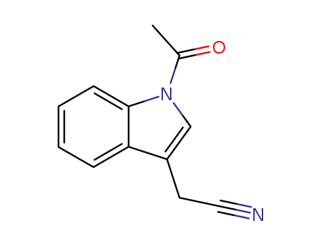 2-(1-acetyl-1H-indol-3-yl)acetonitrile