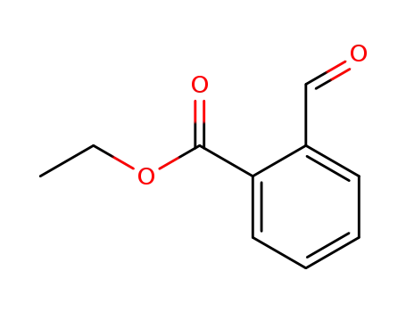 Molecular Structure of 34046-43-0 (2-Formylbenzoic acid ethyl ester)