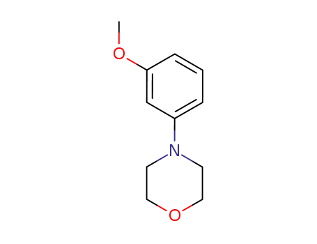 Molecular Structure of 32040-09-8 (4-(3-Methoxyphenyl)morpholine)