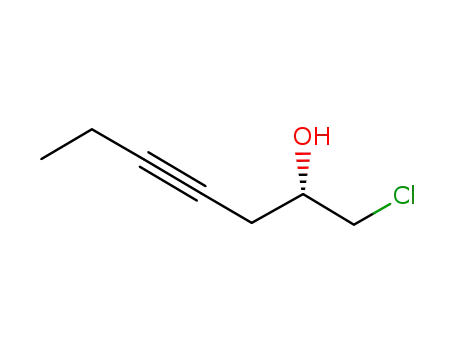 (S)-1-chlorohept-4-yn-2-ol