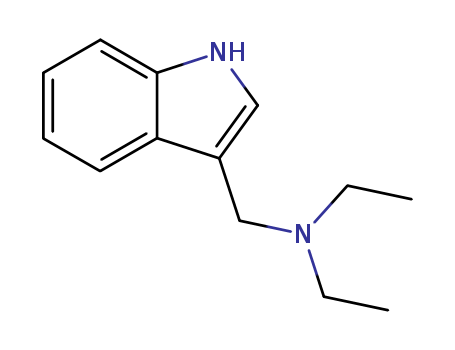 N-ethyl-N-(1H-indol-3-ylmethyl)ethanamine