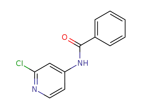 Molecular Structure of 591754-12-0 (Benzamide, N-(2-chloro-4-pyridinyl)-)