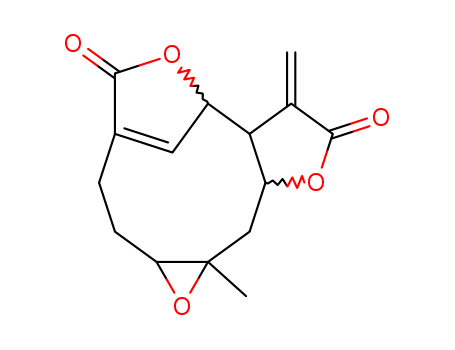 5H-7,4-Methenofuro[3,2-c]oxireno[f]oxacycloundecin-5,9(7H)-dione,1a,2,3,7a,8,10a,11,11a-octahydro-11a-methyl-8-methylene-,(1aS,7R,7aR,10aS,11aS)-