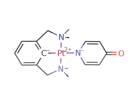 [2,6-bis(dimethylaminomethyl)phenylplatinum]-4-pyridone
