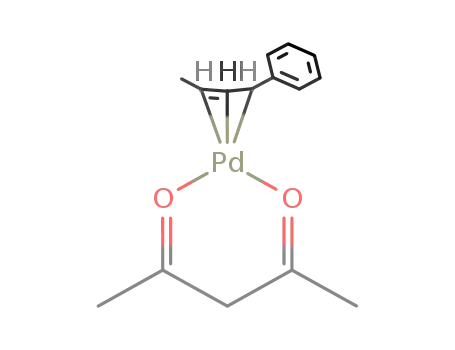 (1S),(2R),(3R)-acetylacetonato(1-methyl-3-phenyl-π-allyl)palladium(II)