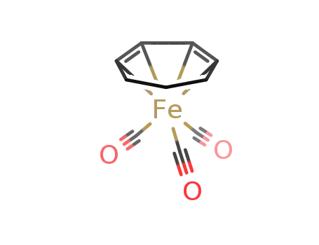 Molecular Structure of 40674-86-0 (Iron,tricarbonyl[(1,2,3,4-h)-1,3-cycloheptadiene]-)