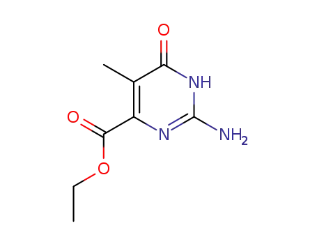 2-amino-5-methyl-6-oxo-1,6-dihydro-pyrimidine-4-carboxylic acid ethyl ester