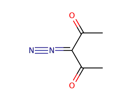 Molecular Structure of 29397-21-5 (3-Diazopentane-2,4-dione)