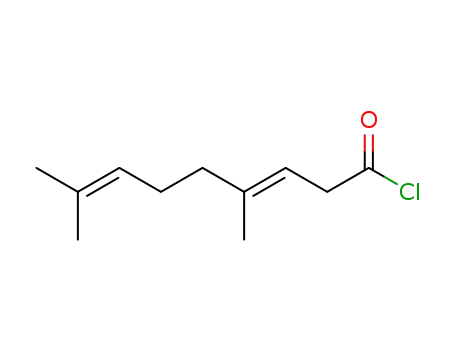 4,8-dimethyl-nona-3t,7-dienoyl chloride