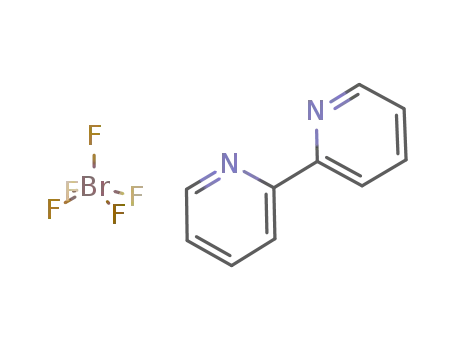 brominepentafluoride * α,α'-bipyridine