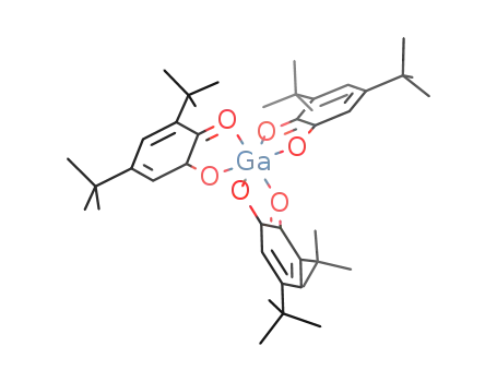 gallium(III) tris(3,5-di-tert-butyl-1,2-semibenzoquinonate)