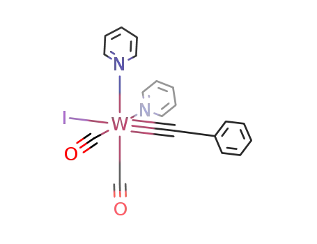 W(CC6H5)I(CO)2(C5H5N)2