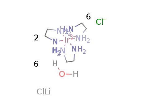 bis{tris(1,2-ethanediamine)iridium(III) chloride} lithium chloride, hexahydrate