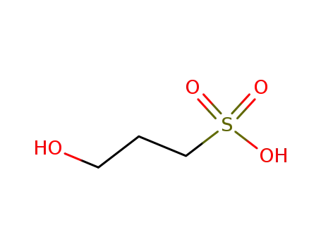 Molecular Structure of 15909-83-8 (3-HYDROXYPROPANESULFONIC ACID)