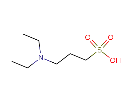 Molecular Structure of 1116-85-4 (1-Propanesulfonic acid, 3-(diethylamino)-)