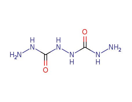Molecular Structure of 1617-13-6 (1,2-Hydrazinedicarboxylicacid, dihydrazide (9CI))