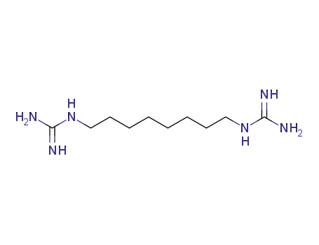 Molecular Structure of 19010-48-1 (1,1'-(1,8-Octanediyl)bisguanidine)