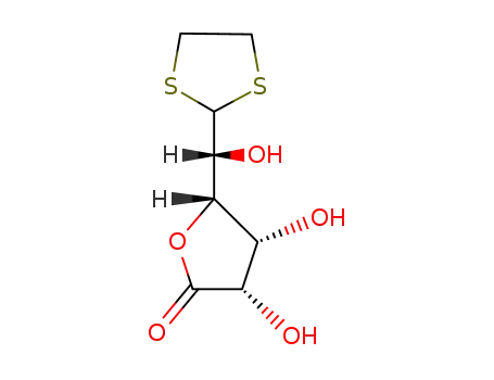 Aldehydo-D-glucurono-6,3-lactone ethylene dithioacetal
