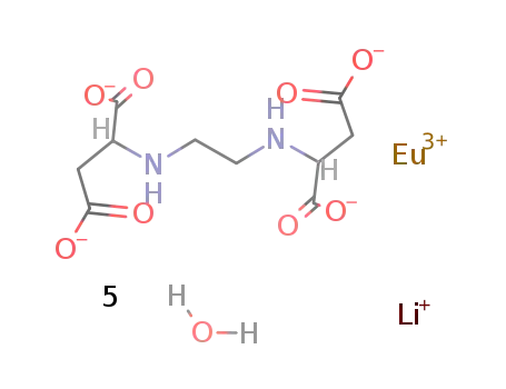 Li(Eu(N,N'-ethylenebis(L-aspartate)))*5H2O