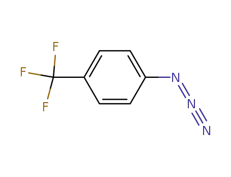 Molecular Structure of 5586-13-0 (9-Azido-ααα-trifluorotoluene solution)