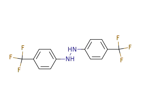 Molecular Structure of 740-69-2 (Hydrazine, 1,2-bis[4-(trifluoromethyl)phenyl]-)