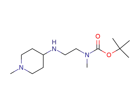 methyl[2-(1-methylpiperidin-4-ylamino)ethyl]carbamic acid tert-butyl ester
