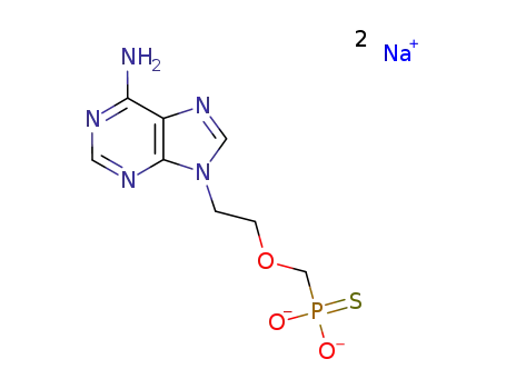 disodium {[2-(6-amino-9H-purin-9-yl)ethoxy]methyl}phosphonothioate