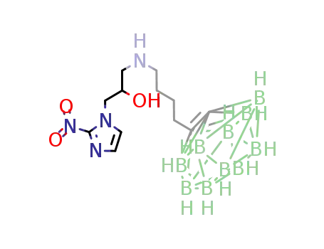 1-[4-(closo-1,2-decaboranylethyl)-butylamino]-3-(2-nitro-imidazol-1-yl)-propan-2-ol