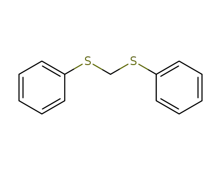 Molecular Structure of 3561-67-9 (BIS(PHENYLTHIO)METHANE)