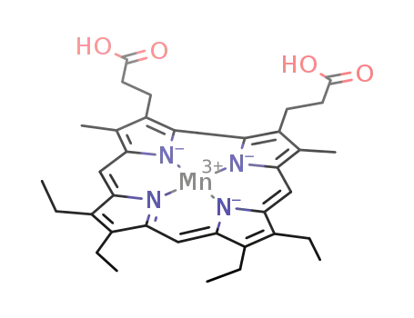 [7,8,12,13-tetraethyl-2,18-dipropionyl-3,17dimethylcorrolato]manganese(III)