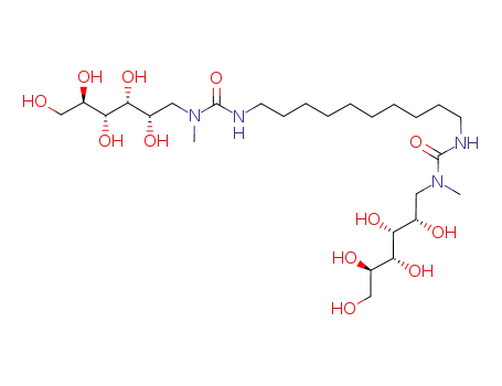 N,N'-decamethylenebis[N''-(1-deoxy-D-glucitol-1-yl)-N''-methylurea]
