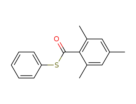 S-phenyl 2,4,6-trimethylthiobenzoate