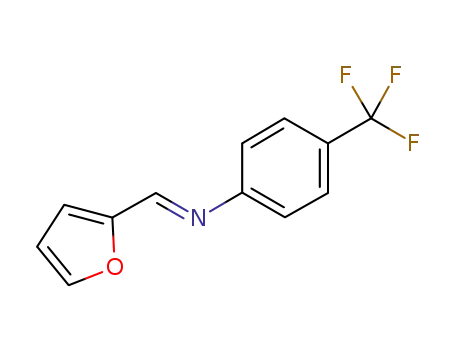 (E)-1-(furan-2-yl)-N-(4-(trifluoromethyl)phenyl)methanimine