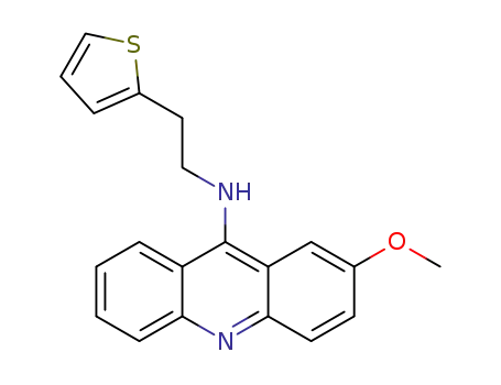 2-methoxy-N-(2-(thiophen-2-yl)ethyl)acridin-9-amine