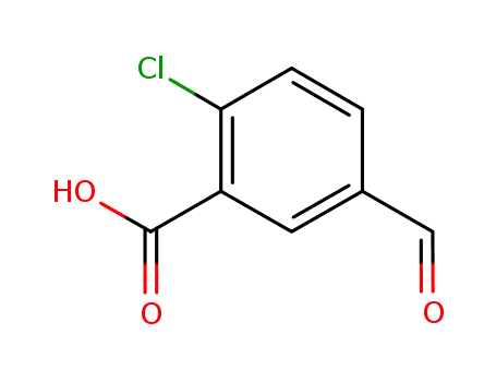 2-chloro-5-formylbenzoic acid