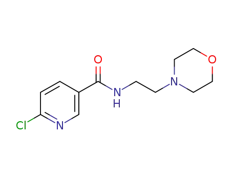 6-chloro-N-(2-morpholinoethyl)nicotinamide