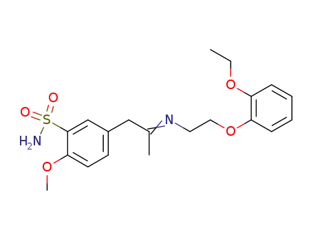 Molecular Structure of 852619-17-1 (Benzenesulfonamide,
5-[2-[[2-(2-ethoxyphenoxy)ethyl]imino]propyl]-2-methoxy-)