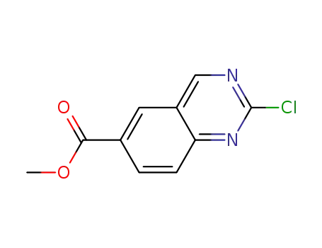 Molecular Structure of 1036755-96-0 (Methyl 2-chloroquinazolin...)