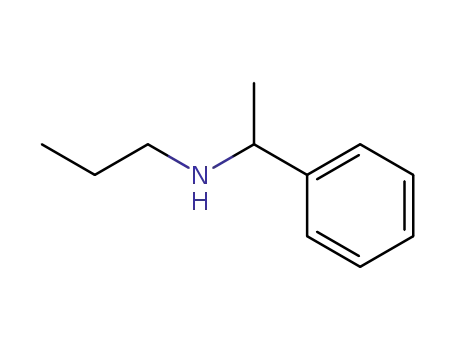 Molecular Structure of 66896-60-4 (N-(1-phenylethyl)propan-1-amine)