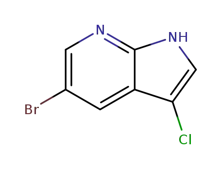 5-bromo-3-chloro-1H-pyrrolo[2,3-b]pyridine