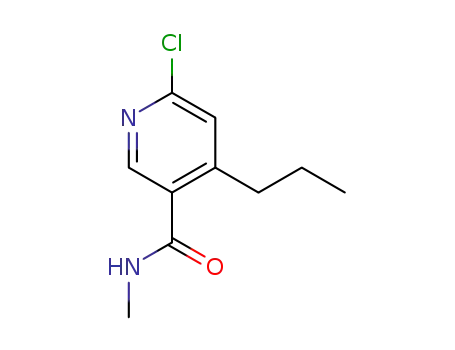 6-chloro-N-methyl-4-propylnicotinamide