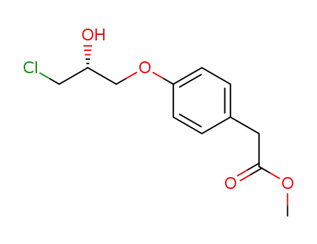 methyl (R)-2-(4-(3-chloro-2-hydroxypropoxy)phenyl)acetate