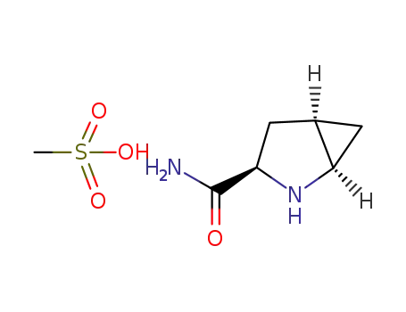 D-cis-4,5-methanoprolineamide methanesulfonic acid salt