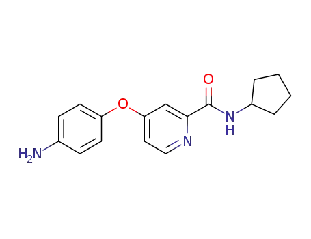 4-(4-aminophenoxy)-N-cyclopentylpyridine-2-carboxamide