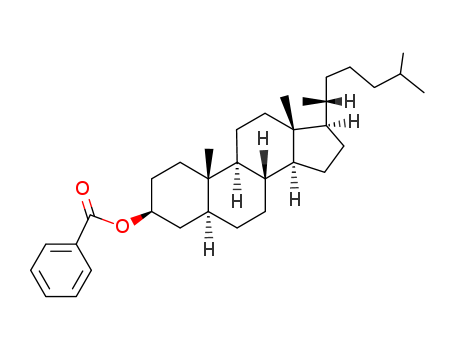 Cholestan-3-ol, benzoate, (3.beta., 5.alpha.)- cas  5808-11-7